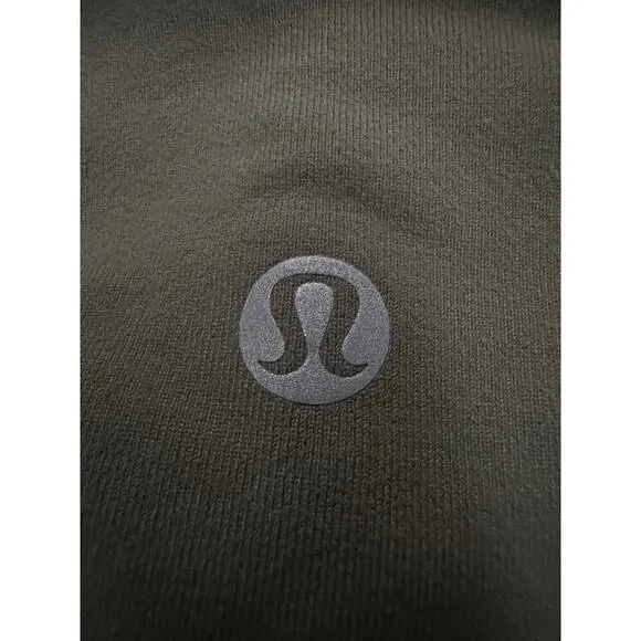 Lululemon Gather And Crow Crop Size 4 Green - Picture 8 of 8